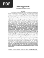 Download Laporan KEMASAN TRADISIONAL by Frans Yudhistira SN348980285 doc pdf