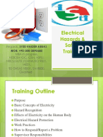 Electricalhazardssafetytraining 140716024321 Phpapp02 PDF