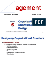 Management: Organizational Structure and Design