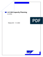 LO230 Capacity Planning