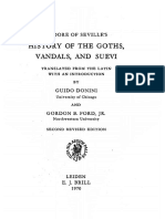 Isidore of Seville's History of The Goths, Vandals and Suevi, Ed. G. Donini, G. Ford (1970) PDF