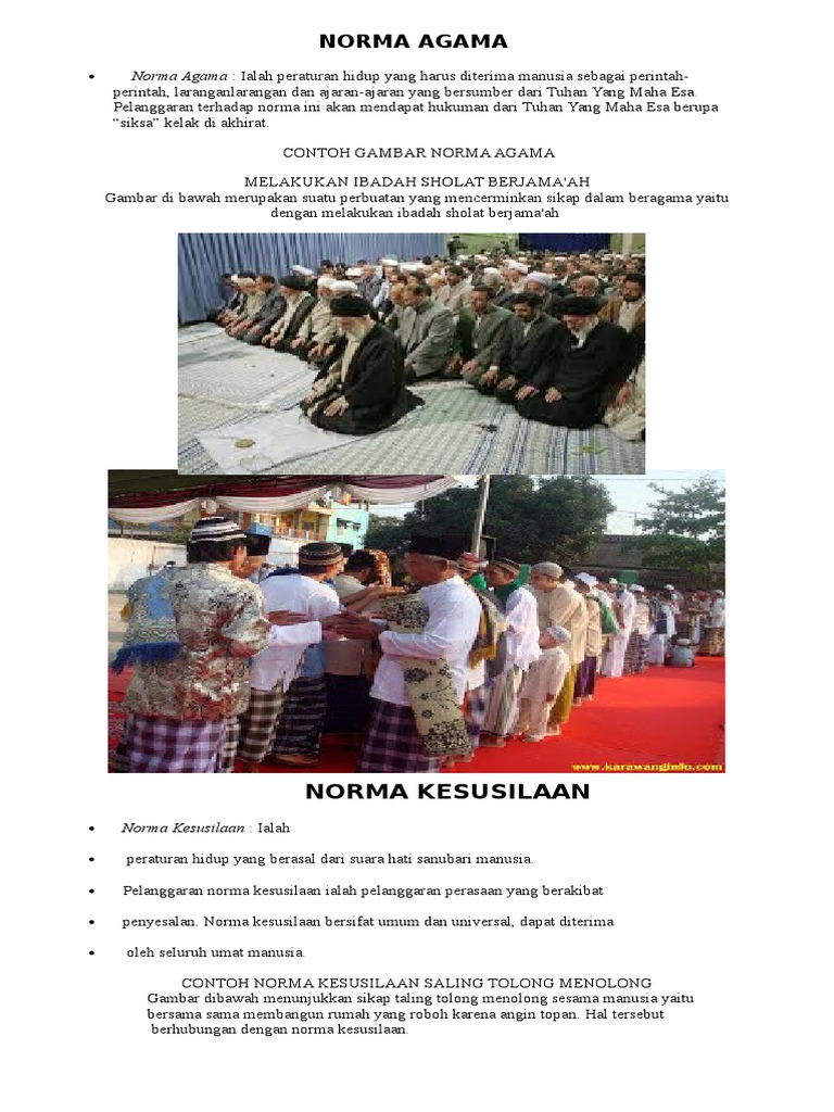 Norma Agama | PDF