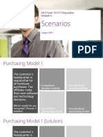 Microsoft Volume Licensing MCP - Module 4 Scenarios 70671 - 082012 PDF