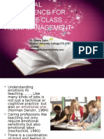 Emotional Intelligence for Effective Classroom Management- Handout-Final