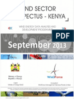 Wind Sector Prospectus Kenya