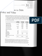 Case 31 Debt Policy