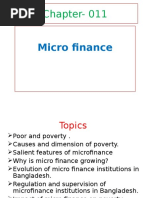 Chapter-011: Micro Finance