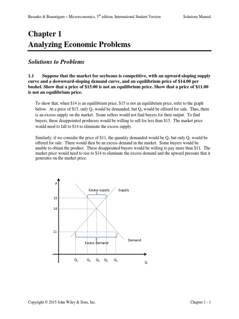 Besanko 2nd Edition Microeconomics Study