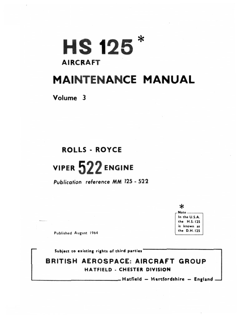 Hs 125 Part 1 PDF | PDF | Business | Technology & Engineering
