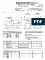 Submittal Data Information: TC Series Pumps (60 HZ NEMA)