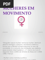 Apresentação - Mulheres em movimento