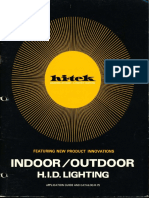 Lithonia Hi-Tek Indoor & Outdoor Lighting Catalog 1975