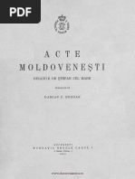 Acte Moldovenești Dinainte de Ștefan Cel Mare-damian p. Bogdan