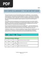 Download CCM 41 UDPTCP Ports by wkdmoore SN3490132 doc pdf