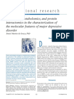 Proteomics, metabolomics, and protein interactomics in the characterization of the molecular features of major depressive disorder..pdf