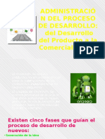 Administración Del Proceso de Desarrollo