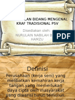 Pengenalan Bidang Mengenal Kraf Tradisional PSV