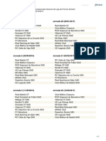 Calendario Liga 2016 2017