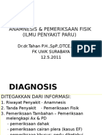 Anamnesis & Pemeriksaan Fisik Paru