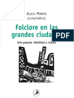 Folklore en Las Grandes Ciudades - Alicia Martin