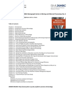 SMI-JKMRC Process Mineralogy - Table of Contents