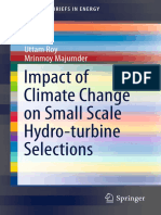 Impact of Climate Change On Small Scale Hydro-Turbine Election