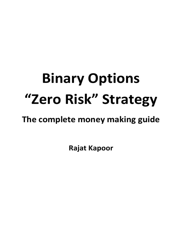 Binary Options for New Traders | PDF | Option (Finance) | Foreign ...