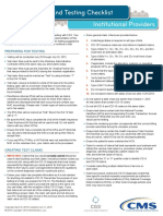 Icd-10 e2etesting Checklist