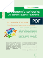 La economía solidaria: una alternativa económica basada en la cooperación y la inclusión