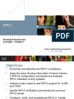 Ripv2: Routing Protocols and Concepts - Chapter 7