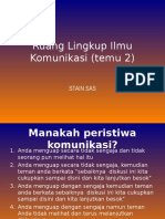 Ruang Lingkup Komunikasi Temu 2