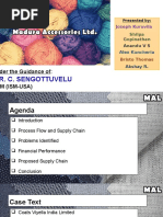 SCM Batch B - Group 3- Madura Accessories Ltd