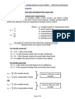 1-Direct Stresses, Tension and Compression