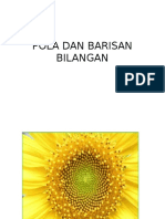 Pola Dan Barisan Bilangan