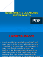 Sostenimiento Con Madera PDF