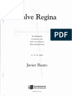 Salve Regina (Javier Busto) PDF
