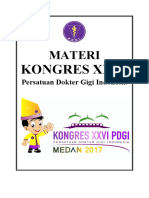 Materi Kongres PDGI XXVI 2017(1)