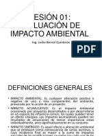 Evaluacuion de Impacto Ambiental