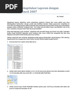 Download Fungsi Vlookup dan Pivot Table pada MS Excel 2007 by pamuji_csap SN34904099 doc pdf