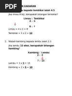 Nota Tuisyen Maths Tahun 6