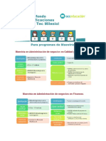 Certificaciones Tec Milenio