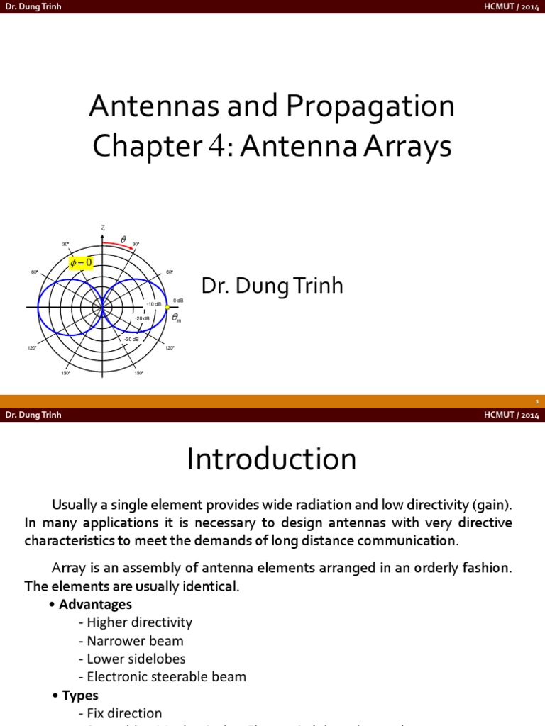 antenna theory analysis and design Lecture_5 Antenna (Radio) Radio