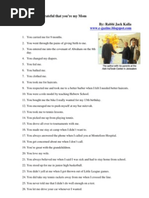 reasons to love my mom