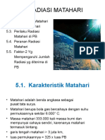 Radiasi Matahari PB