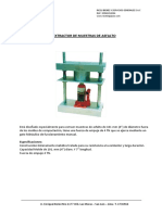 Extractor de Muestras de Asfalto