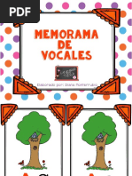Memorama de Vocales para Imprimir | PDF