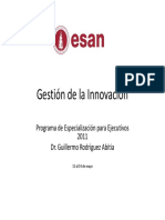 Gestión de La Innovación Sesiones 1 y 2