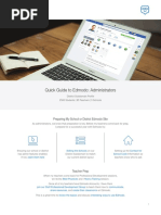 Quick Guide To Edmodo: Administrators: Preparing My School or District Edmodo Site