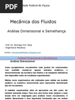 Análise Dimensional e Semelhança