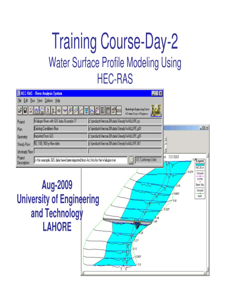 91712830-Hec-Ras-Training-Day-2.pdf | Fluid Dynamics | Numerical Analysis